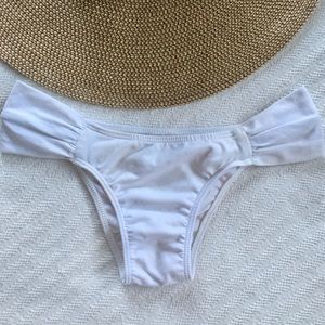 White San Lorenzo Bikini Bottoms